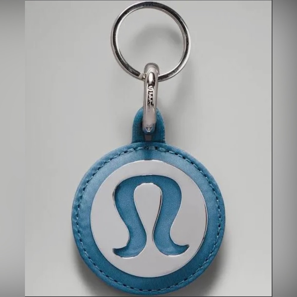 Lululemon Keychain Bag Charm NWT Blue